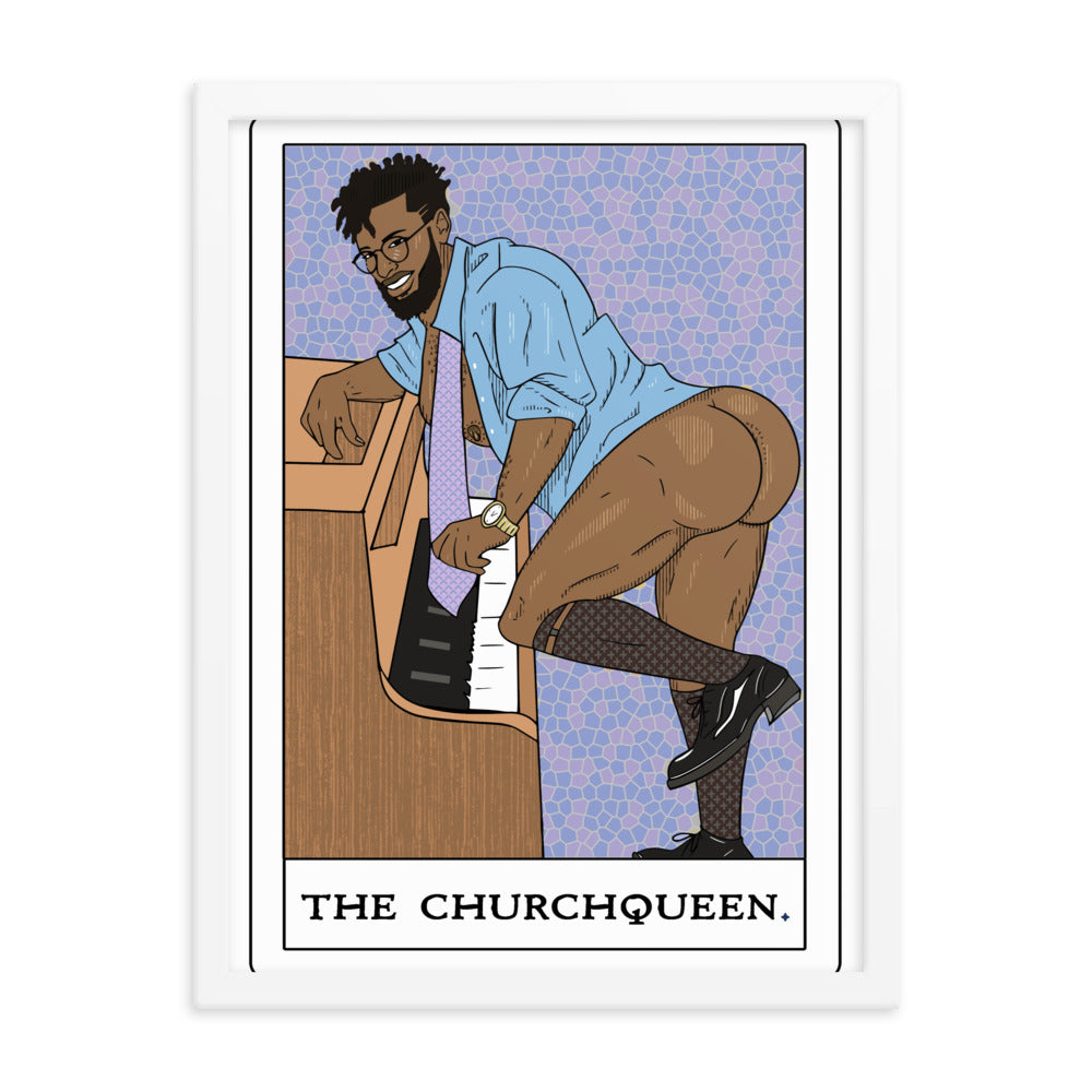 'The ChurchQueen' Framed poster