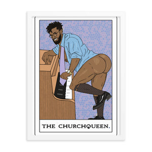 'The ChurchQueen' Framed poster