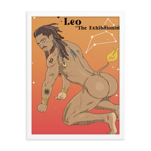 Leo Framed poster