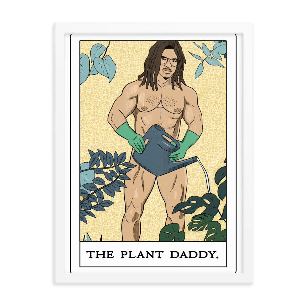 'The Plant Daddy' Framed poster