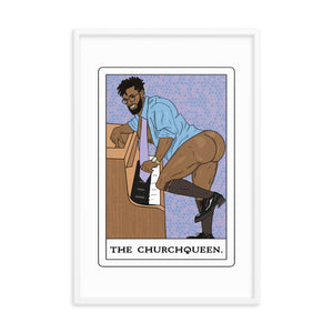 'The ChurchQueen' Framed poster