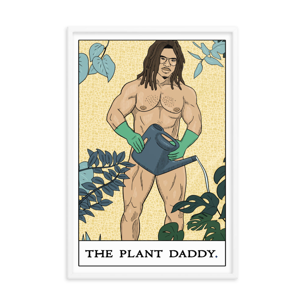 'The Plant Daddy' Framed poster