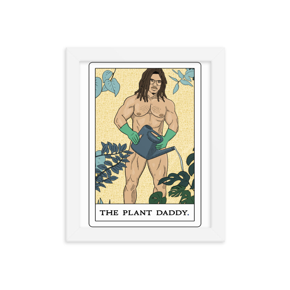 'The Plant Daddy' Framed poster