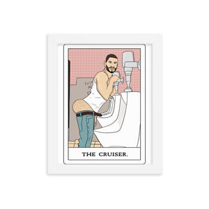 'The Cruiser' Tarot Framed poster