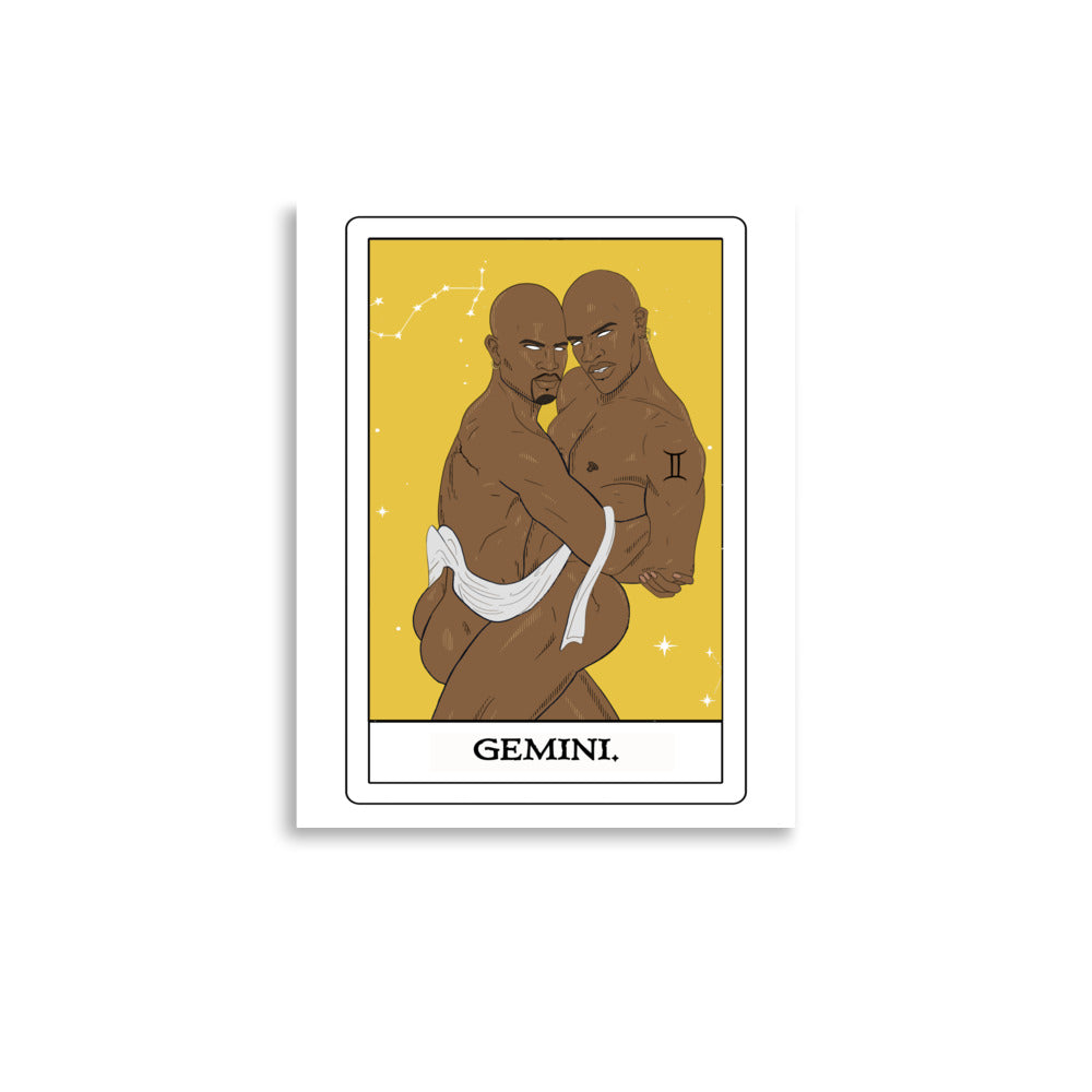 'Gemini' Tarot Poster