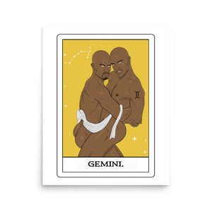 'Gemini' Tarot Poster