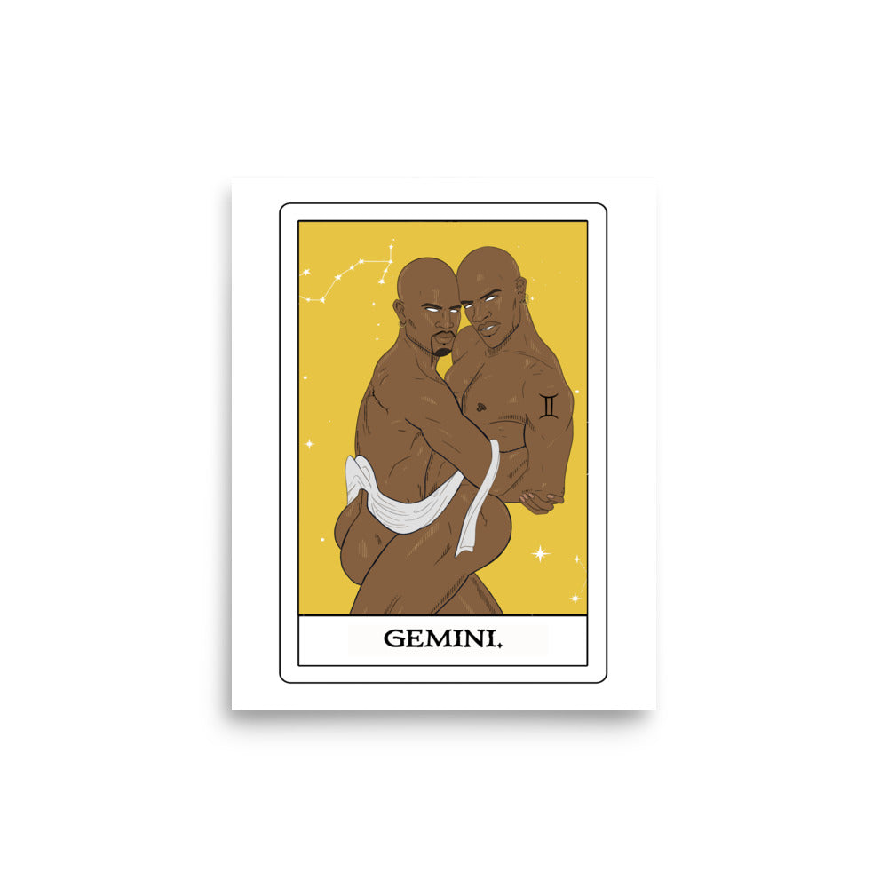 'Gemini' Tarot Poster