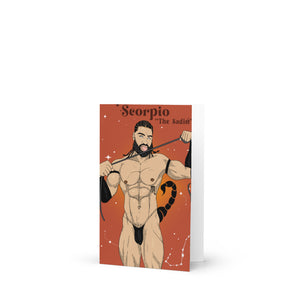 'Scorpio' Greeting card