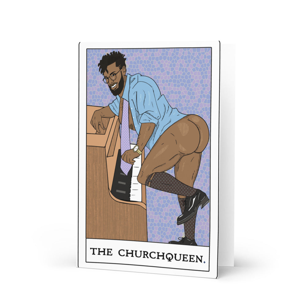 'The Churchqueen' Greeting card