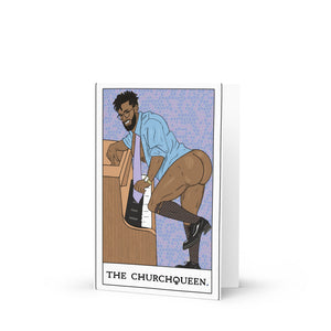 'The Churchqueen' Greeting card