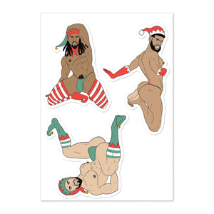 Sexy Elves X-Mas Sticker sheet