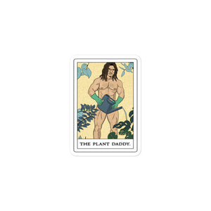 'The Plant Daddy' Tarot sticker