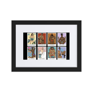 Tarot Matte Paper Framed Poster (With Mat)