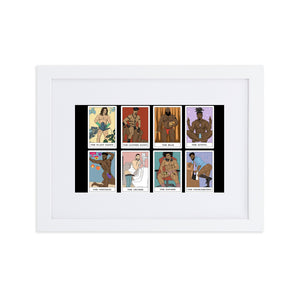 Tarot Matte Paper Framed Poster (With Mat)