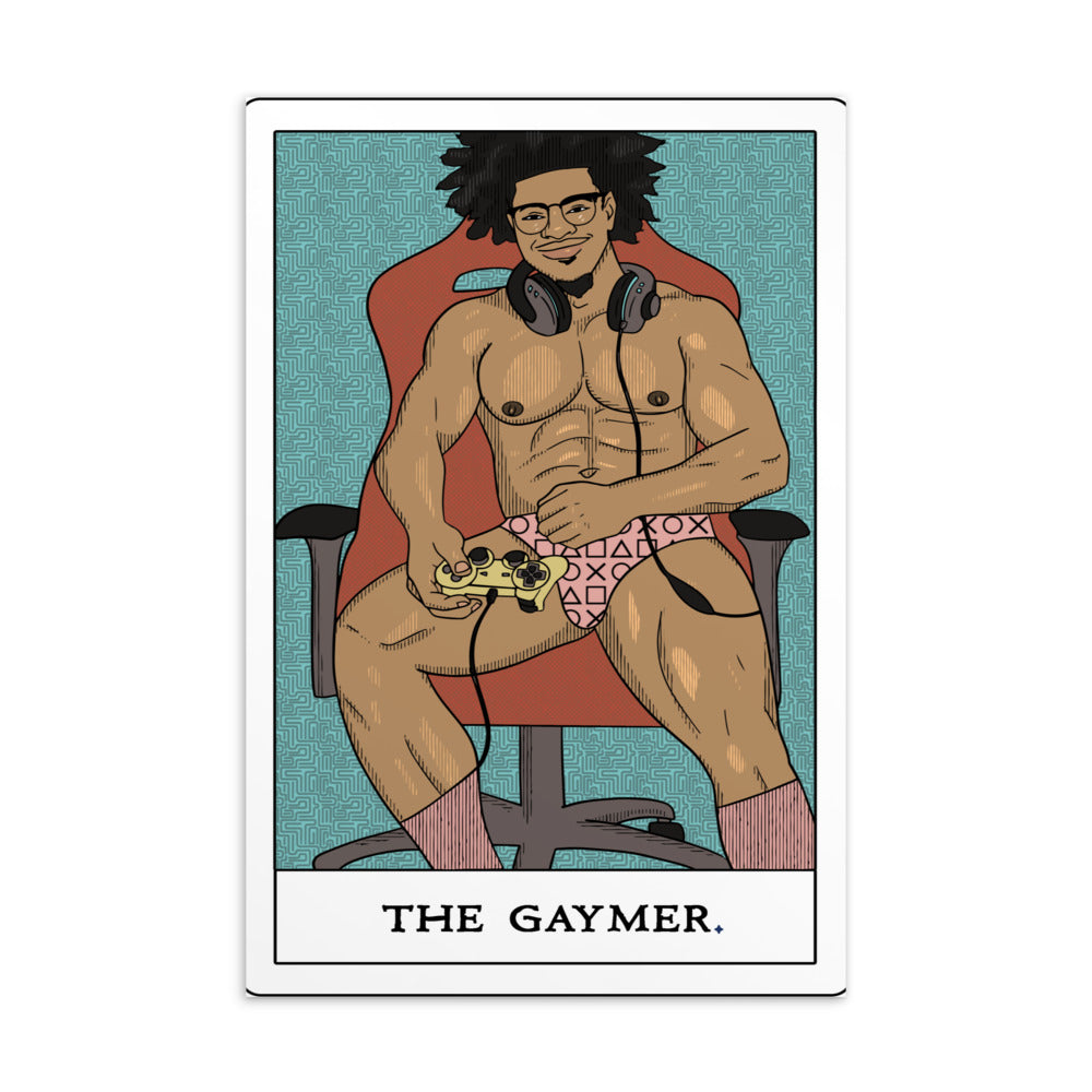 'The Gaymer' Standard Postcard